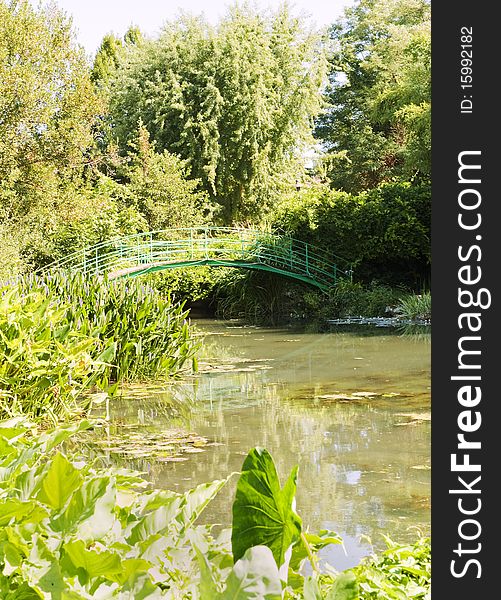 Monets Garden And Lily Pond