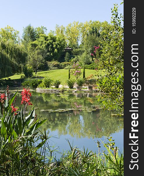 Monets Garden and Lily Pond Giverny South West France
