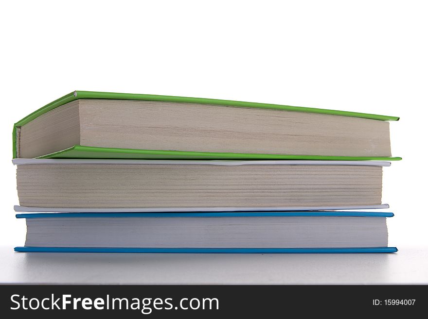 Books - isolated on white background