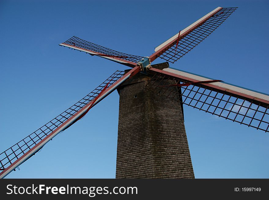 Bruges windmill , Belgium Travel, Europe
