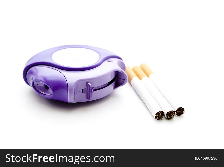 Inhaler With Cigarette