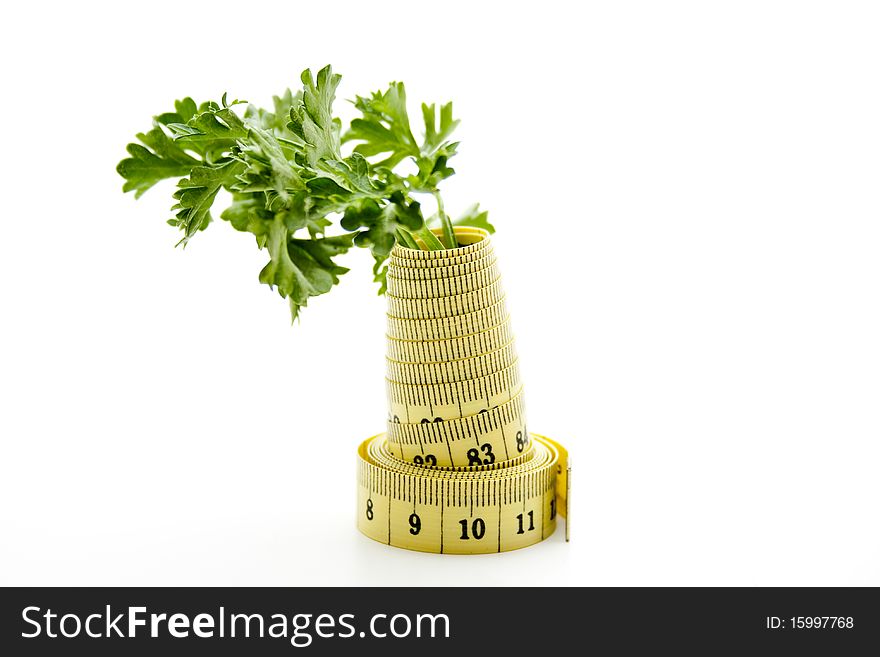 Parsley With Tape Measure