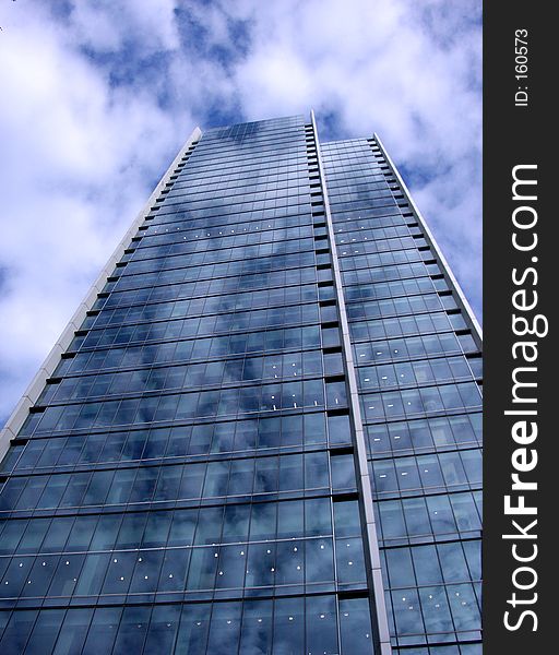 This is one of the many splendid office buildings in London Docklands. This is one of the many splendid office buildings in London Docklands.