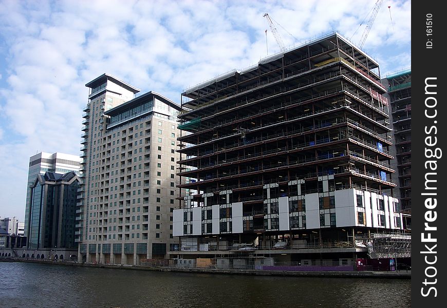 This are some of the many splendid office buildings in London Docklands. This are some of the many splendid office buildings in London Docklands.