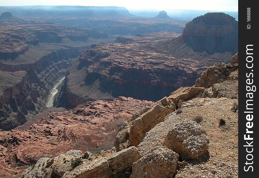 Grand Canyon's Kanab Point Overlook. Grand Canyon's Kanab Point Overlook