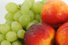 Peaches And Grape 02 Stock Images Peaches And Grape 02 Stock Images