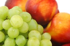 Peaches And Grape 05 Stock Photos Peaches And Grape 05 Stock Photos