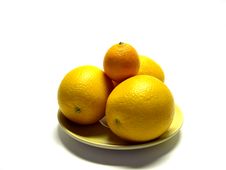Tangerine And Oranges Royalty Free Stock Photography Tangerine And Oranges Royalty Free Stock Photography