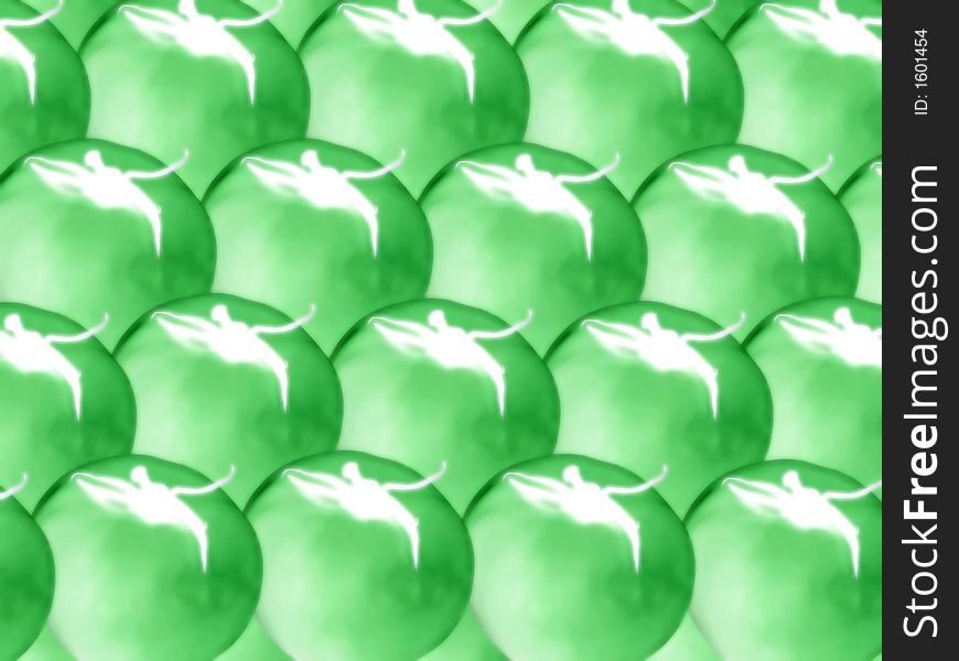 Abstract background composed of green tomatoes. Abstract background composed of green tomatoes