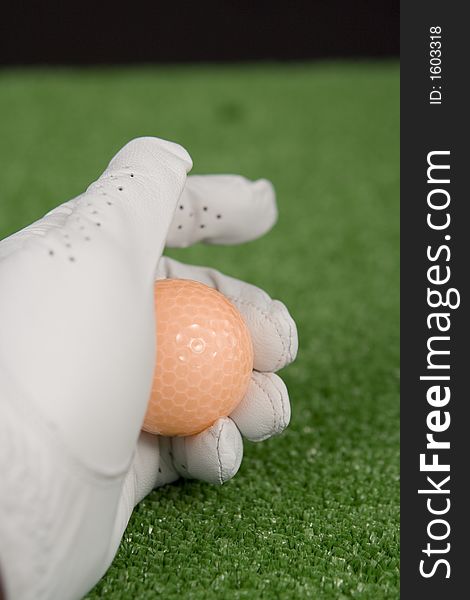 Picture Of A Golf Gloved Hand