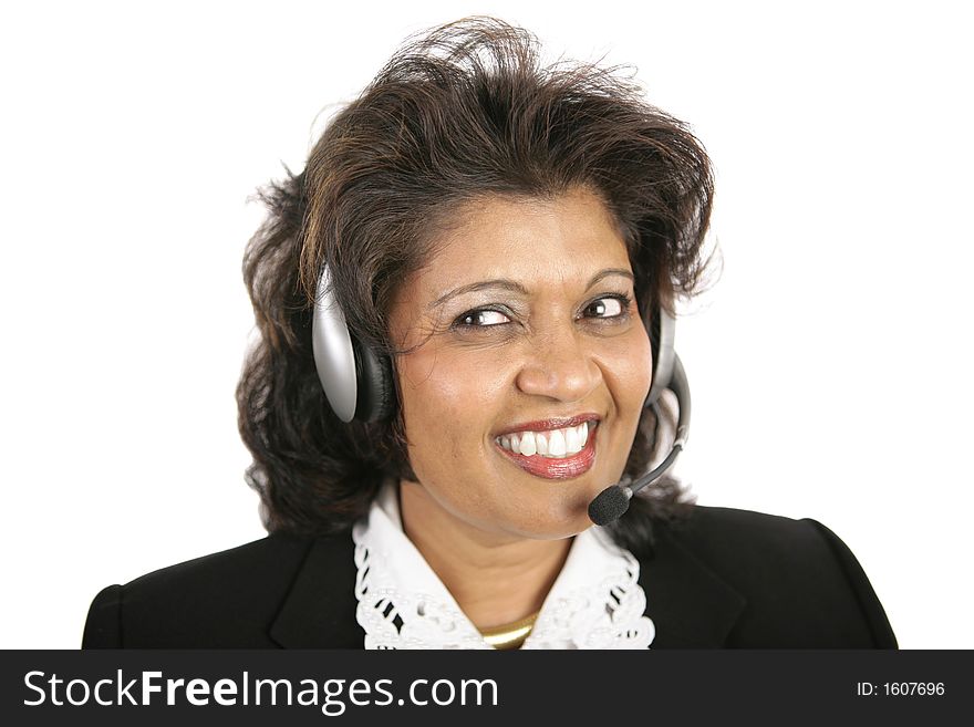 Indian Woman - Headset