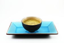 Traditional Oriental Tabe Settings And Soup. Stock Photos Traditional Oriental Tabe Settings And Soup. Stock Photos
