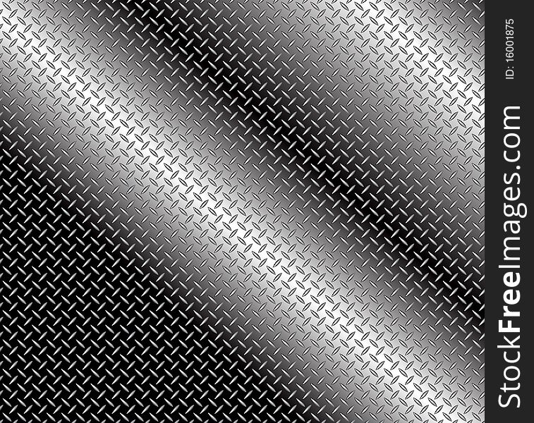 Pattern of metal background on black