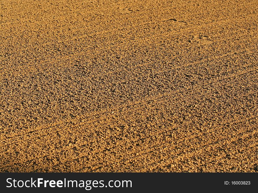 A Baseball infield sandy background texture