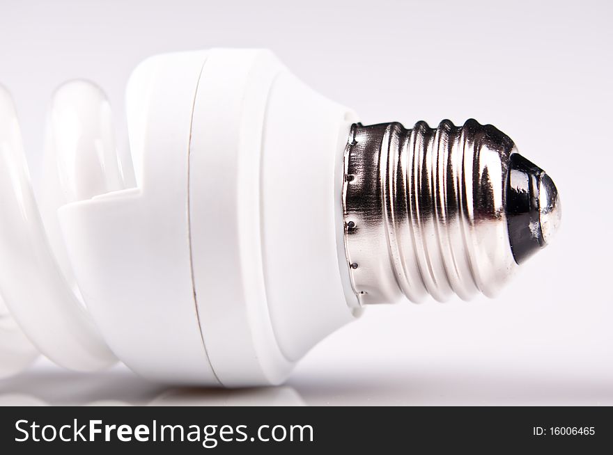 Single energy saving light bulb