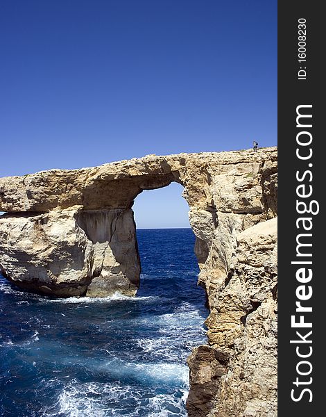 Azure window, Dwejra, gozo island