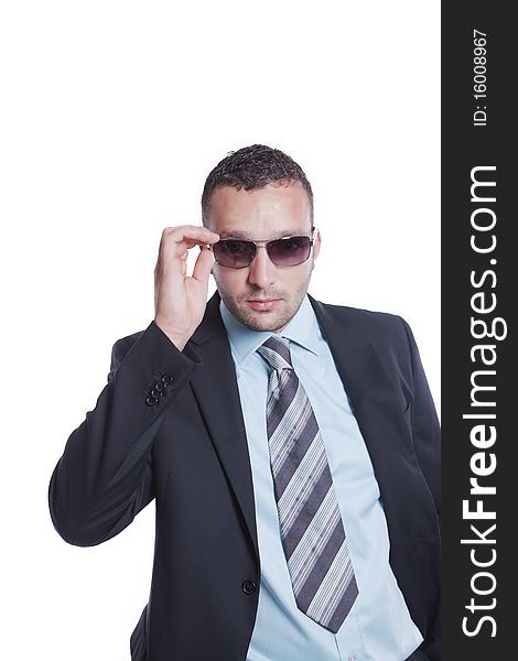 Young Businessman With Sunglasses