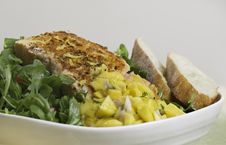 Cooked Salmon Royalty Free Stock Photo Cooked Salmon Royalty Free Stock Photo