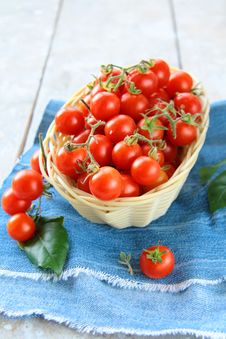 Tomatoes Cherry Royalty Free Stock Image Tomatoes Cherry Royalty Free Stock Image