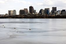 Boston Panorama Stock Photos