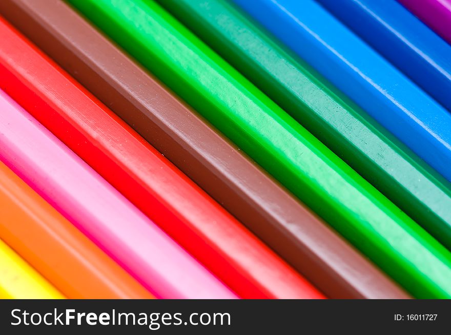 Group of colorful pencils,blackground