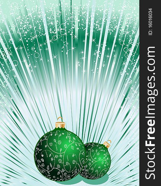 Christmas ball decorative abstraction background. Christmas ball decorative abstraction background