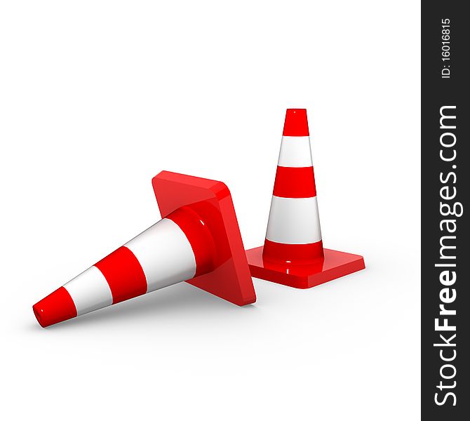 3d Traffic Cones