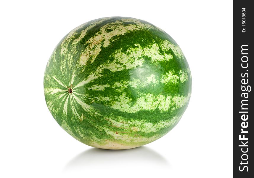 Watermelon isolated on white background. Watermelon isolated on white background