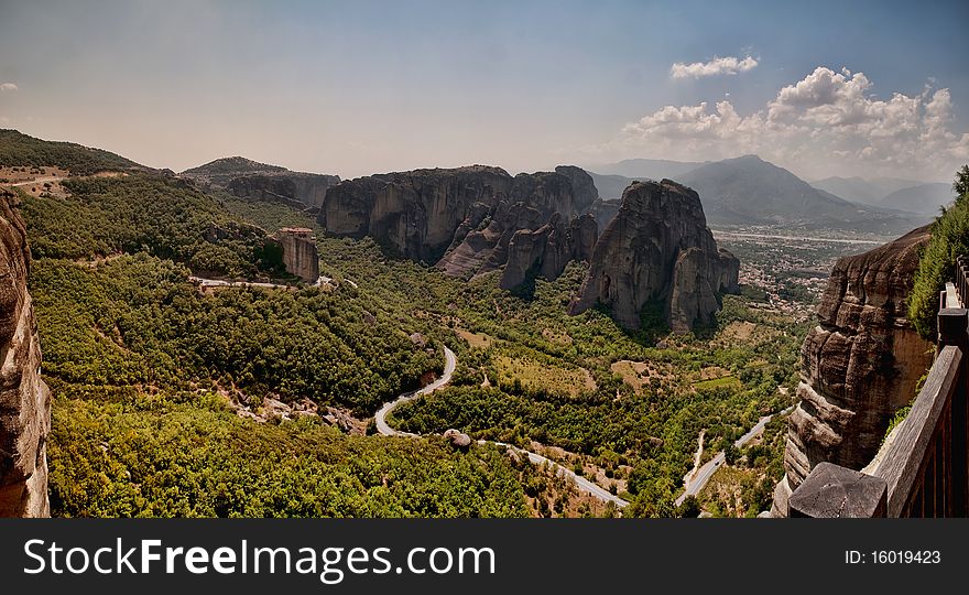 Amazing place Meteora in Greece. Amazing place Meteora in Greece