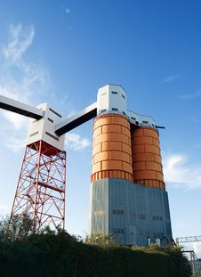 Industrial Building Royalty Free Stock Images Industrial Building Royalty Free Stock Images