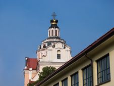 St. Casimir S Cathedral In Vilnius Royalty Free Stock Image St. Casimir S Cathedral In Vilnius Royalty Free Stock Image