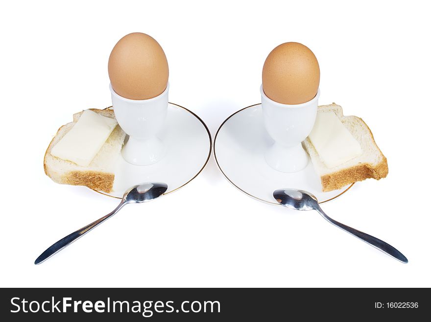 Eggs With Bread And Butter