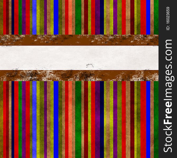 Striped Grunge Background
