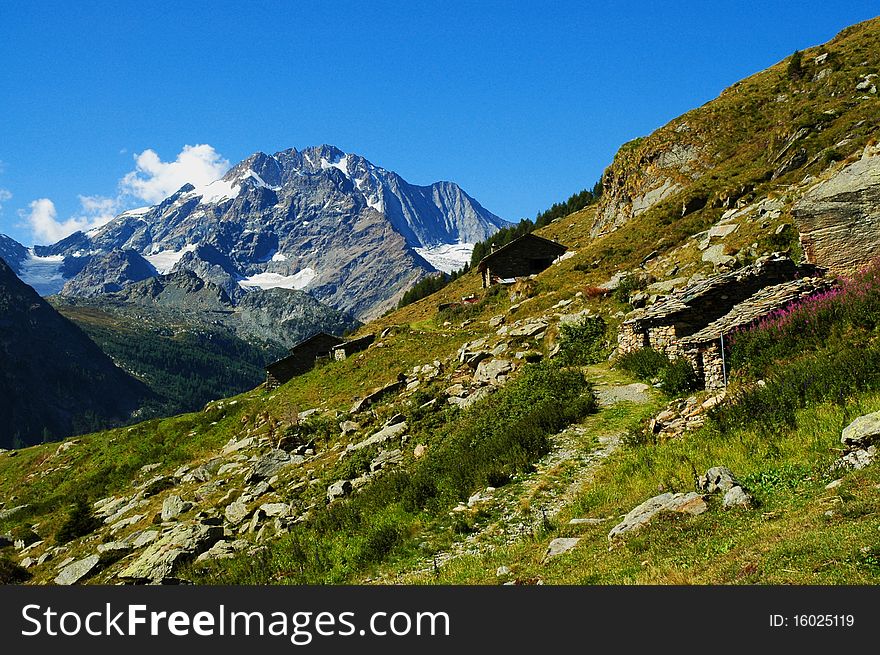 Alpine Landscape, Monte Disgrazia