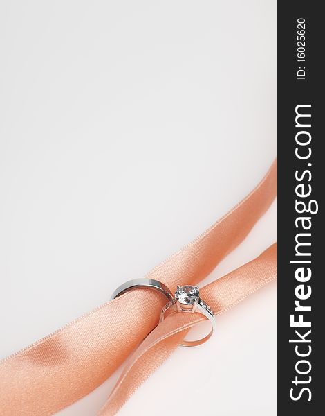 Diamond ring for wedding day