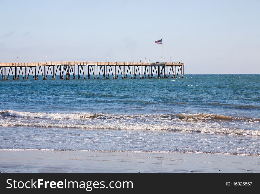 City of San Buenaventura in South California. City of San Buenaventura in South California