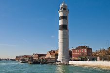Lighthouse Locatad At Murano Island, Italy Stock Photography Lighthouse Locatad At Murano Island, Italy Stock Photography