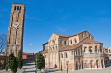 Santa Maria E Donato Church At Murano, Italy Stock Image Santa Maria E Donato Church At Murano, Italy Stock Image