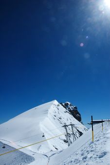 Snow Mountain Royalty Free Stock Photos Snow Mountain Royalty Free Stock Photos