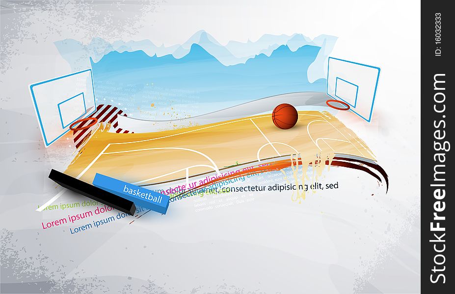 Illustration of the sport