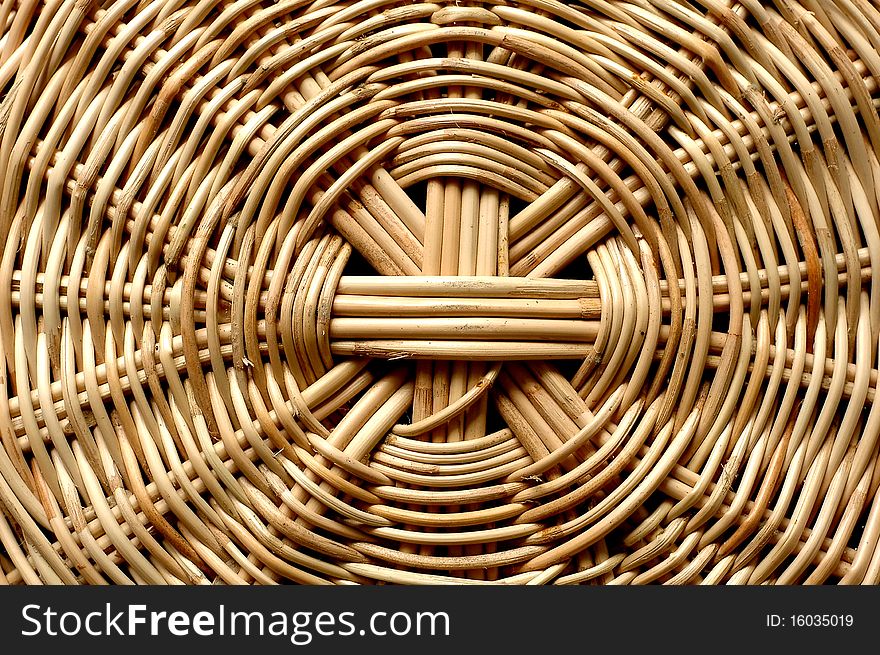 This is a texture of rattan weave