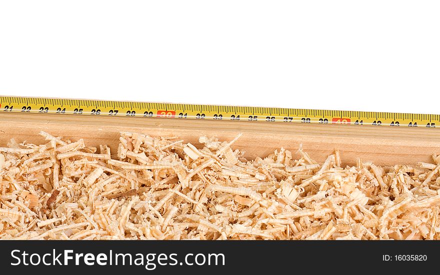 Tape Measure And Sawdust