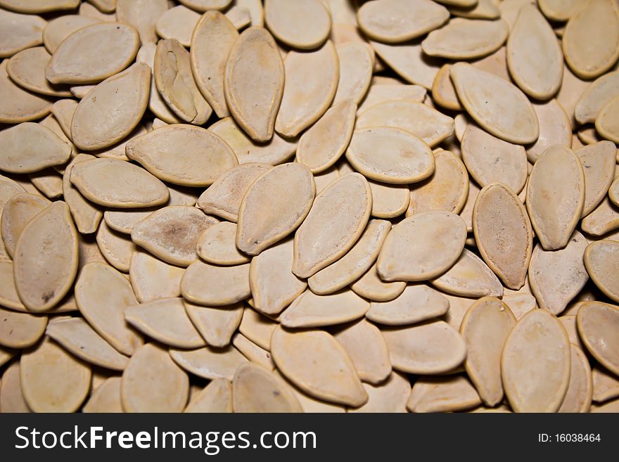 This is Pumpkin seed and Closeup detail