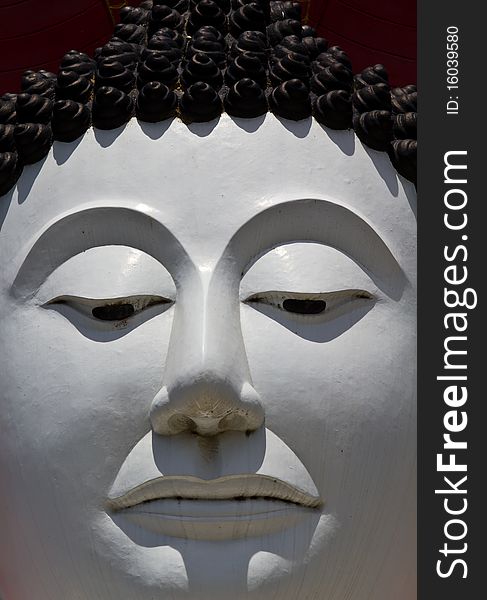 Closeup Face Buddha Image