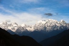 Snow Mountain Royalty Free Stock Image Snow Mountain Royalty Free Stock Image
