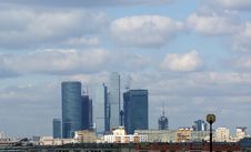General View Of The City Of Moscow Stock Photography General View Of The City Of Moscow Stock Photography