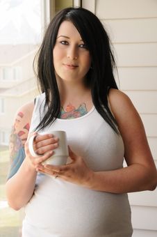 Morning Cup Of Coffee Stock Photo