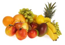 Assortment Of Fresh Fruits Stock Photography Assortment Of Fresh Fruits Stock Photography