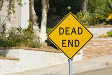 Dead End Royalty Free Stock Photos