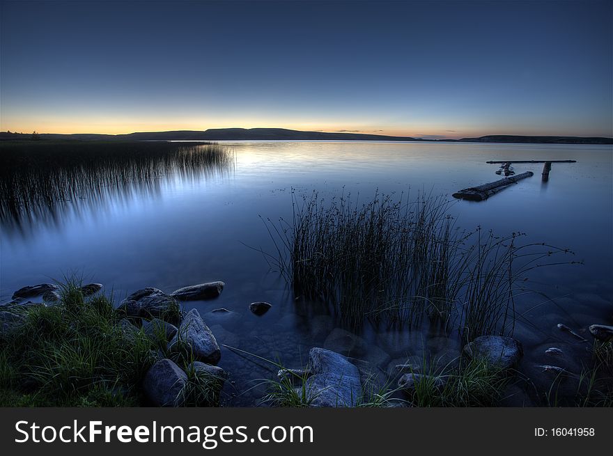 Northern Lake Evening